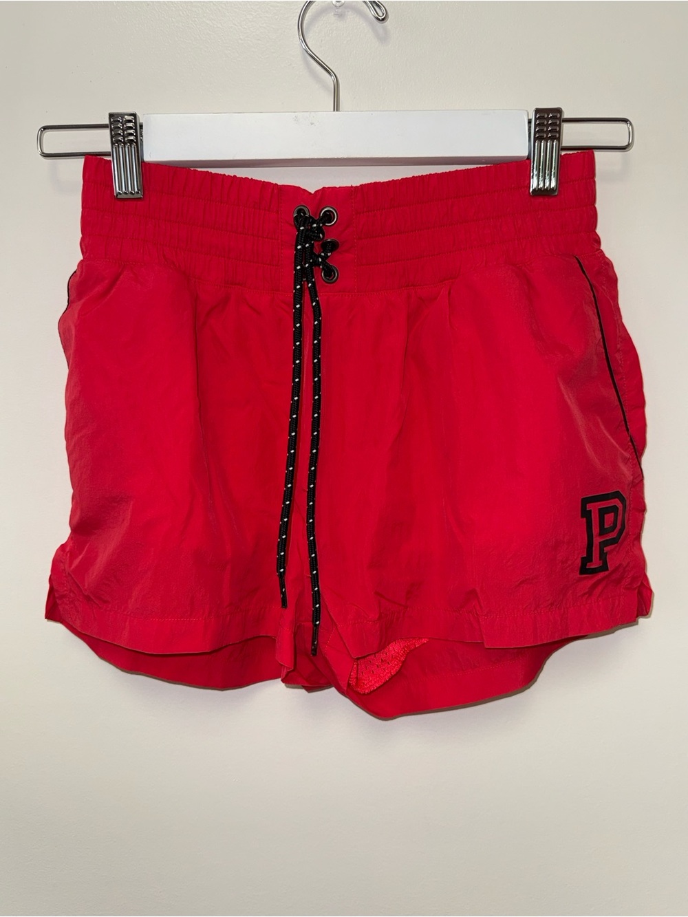 PINK Victoria's Secret (XS) Neon Shorts with Tied Up Drawstring Waist